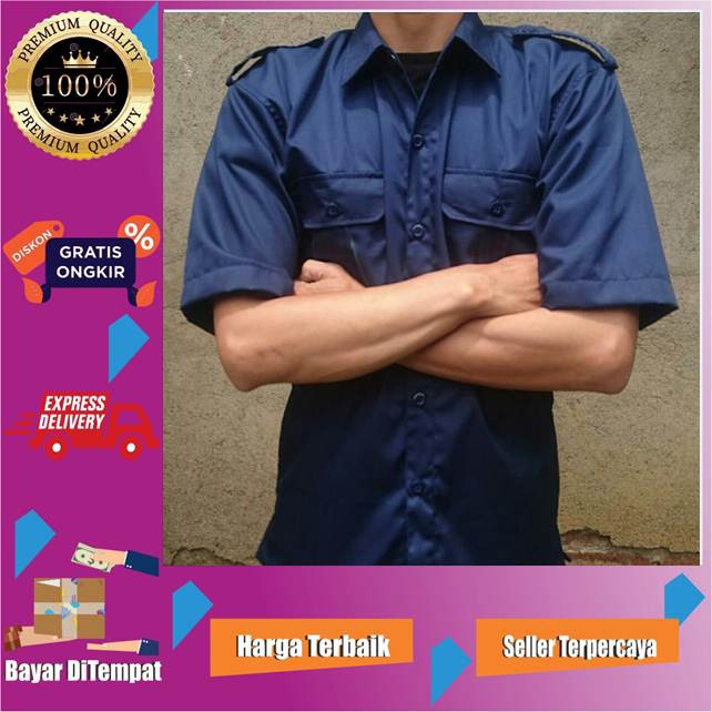 KEMEJA SERAGAM NET TV / KEMEJA PDL LENGAN PENDEK NET TV TRANS TV TV ONE