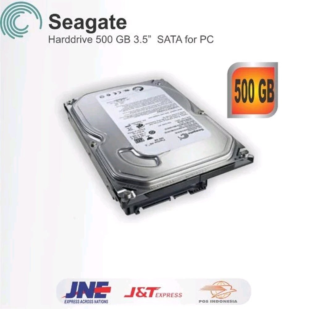 HARDISK/HDD PC 3,5" 500GB SEAGATE Bagus