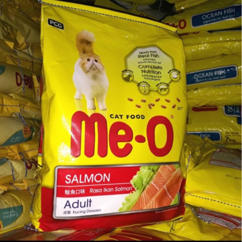 Makanan Kucing Meo Adult Salmon 7kg Gojek/Grab