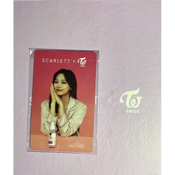 PHOTOCARD SCARLETT X NAYEON TWICE