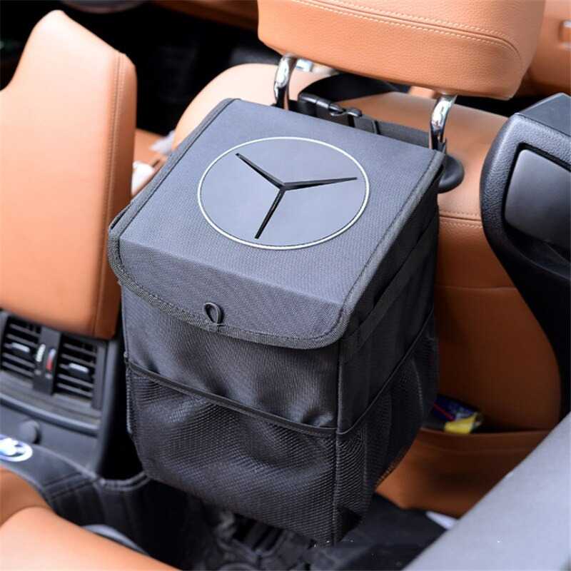 BISA COD - ANTOSTREDawndesslo Tempat Sampah Mobil Hanging Garbage Can Trash Bin - DDE302