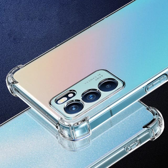 CASING OPPO RENO6 RENO 6 4G SOFTCASE CLEAR PHONE BACK COVER