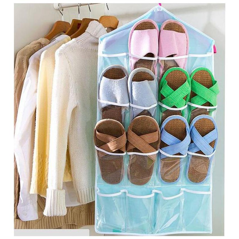 Pouch Hanging Organizer Serbaguna / Rak Celana Dalam Gantung Underwear Organizer / TS-68