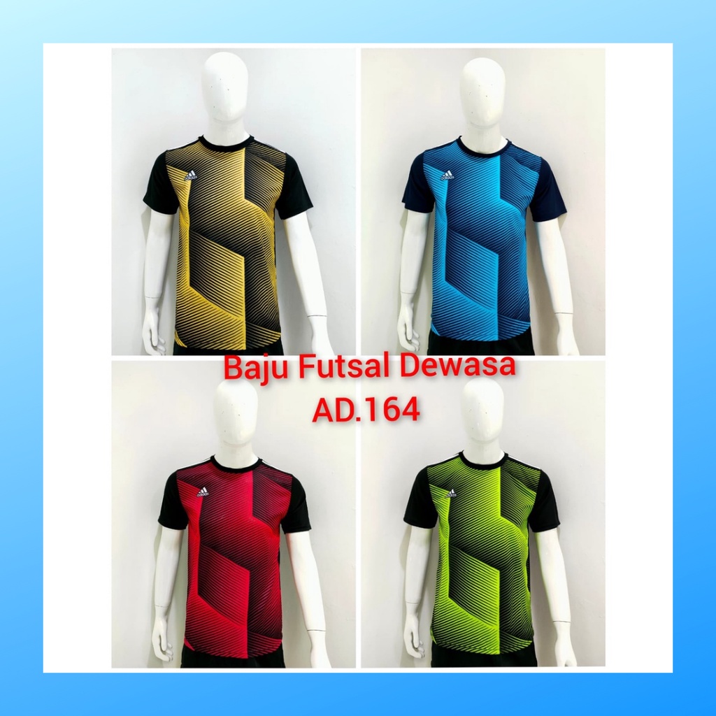 Kaos sepak bola pria jersey soccer club baju atasan wanita dewasa t-shirt seragam jersy outfit klub olahraga kostum jarsey futsal pakaian oblong sports suit apparel AD164 stabilo