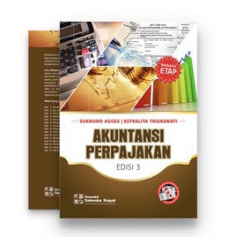 Jual Akuntansi Perpajakan Berbasis ETAP Edisi 3 - Sukrisno Agoes ...