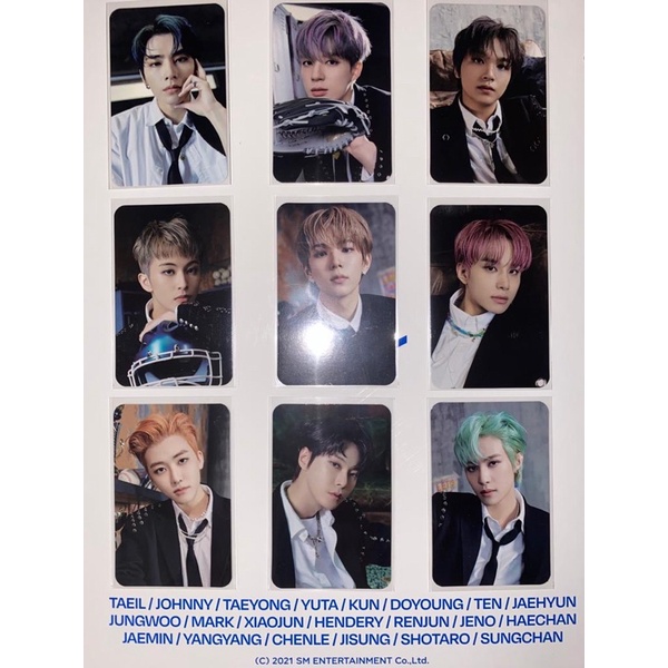 [Ready Stock] PC Pendant Necklace Universe NCT Xiaojun Jeno Haechan Mark Shotaro Jungwoo Jaemin Doyo