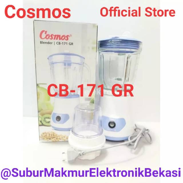 Blender 2in1 Kaca Cosmos CB-171 GR