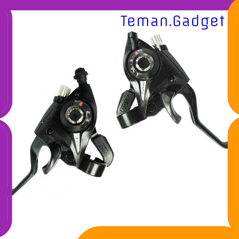 TG-IB689 SHIMONA SPEED SHIFTER HANDLE BRAKE REM SEPEDA 7 SPEED 2 PCS