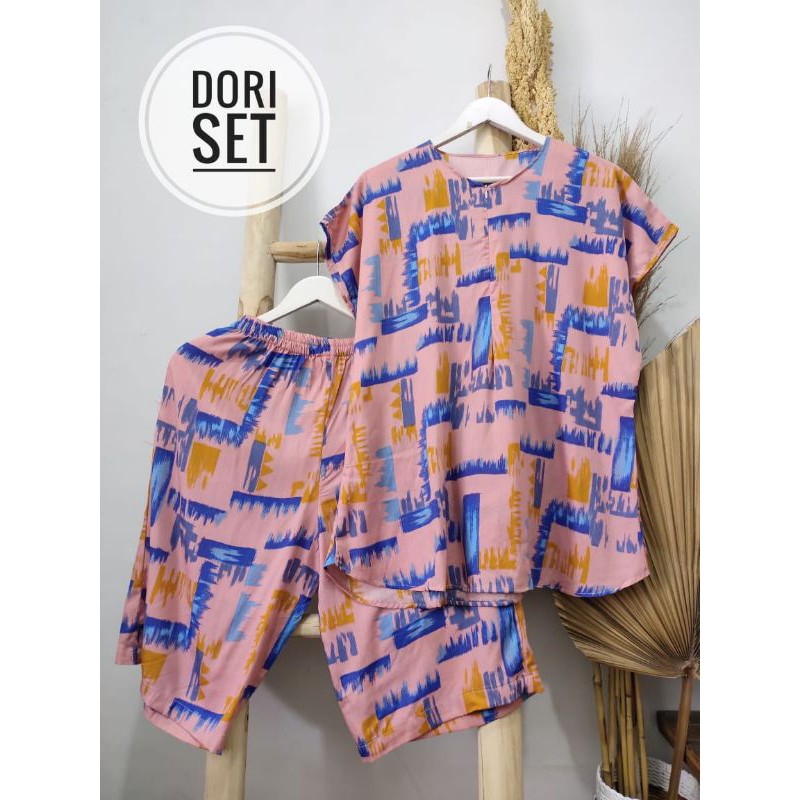 DORI SET ( Tangan pendek celana pendek)