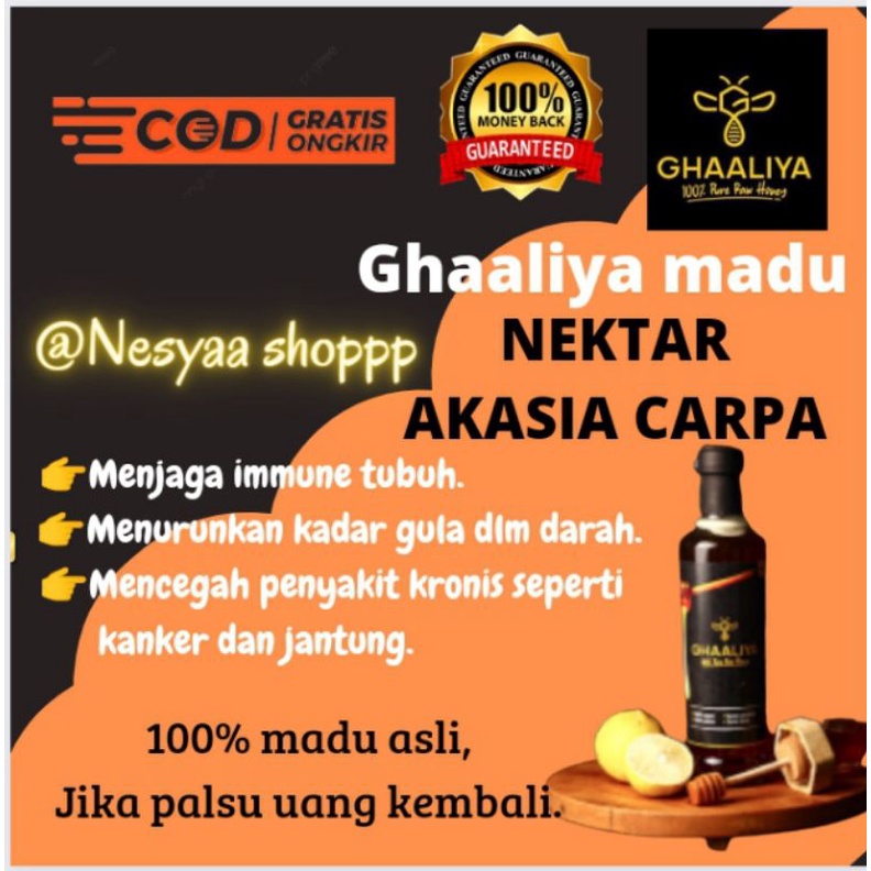 

MADU ASLI 100% GHAALIYA AKASIA CARPA