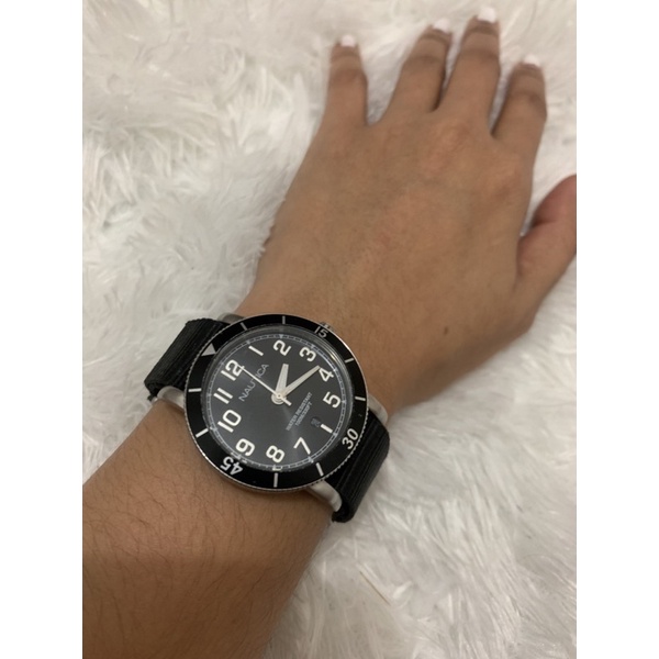 Jam Nautica Wanita - Hitam (Preloved Pribadi)