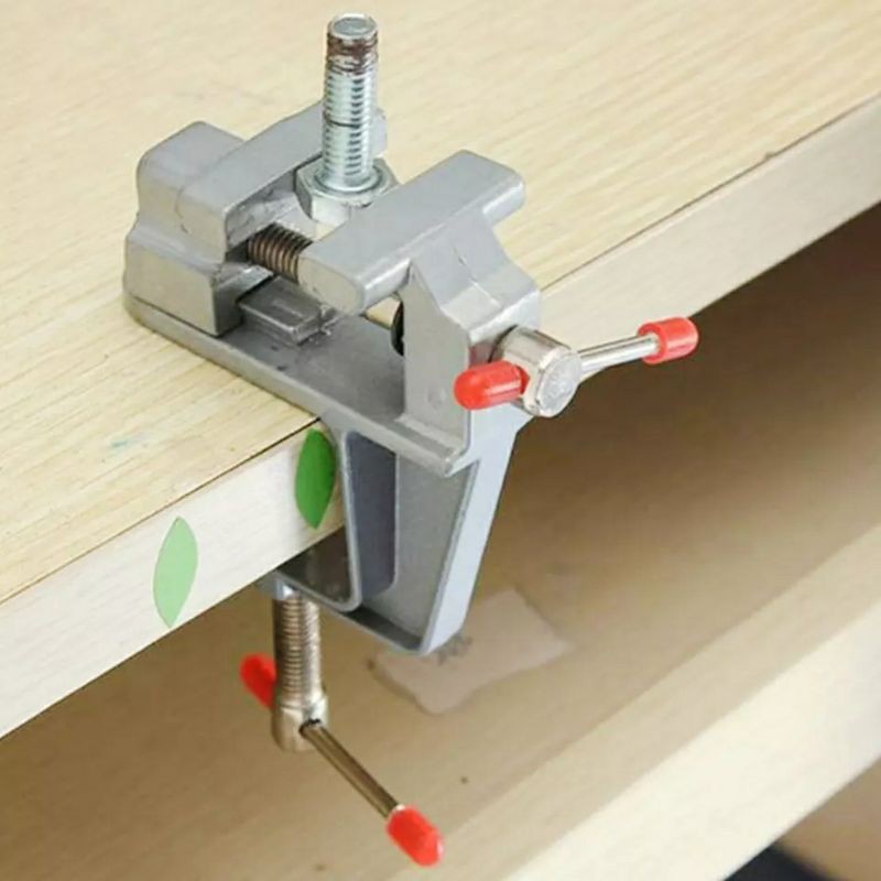 Vise Table Mini Ragum Clamp Capit Meja Alat Penjepit Kerajinan Sovenir