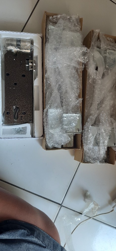 Handle Pintu Rumah Tarikan Pintu Rumah Stainless Set Kunci