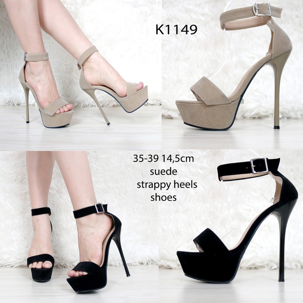 sepatu heels 15 cm