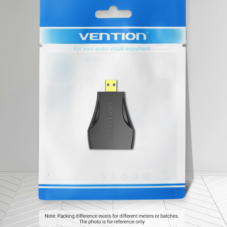 Vention 2 In 1 Adapter Konverter Micro / Mini Hdmi 1080p Male Ke Hdmi Female Untuk Ps4 / Kamera Hdtv