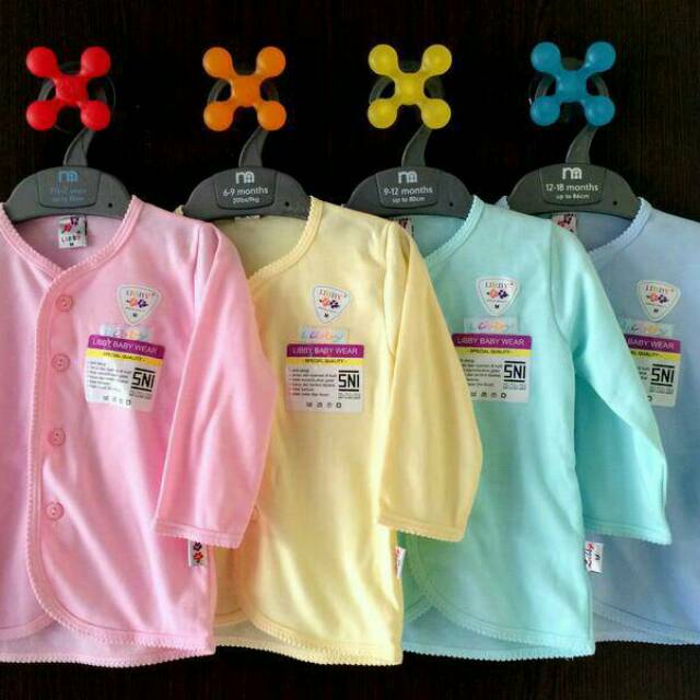 Setelan Baju + Celana Panjang Libby Warna Polos SML Termurah SNI