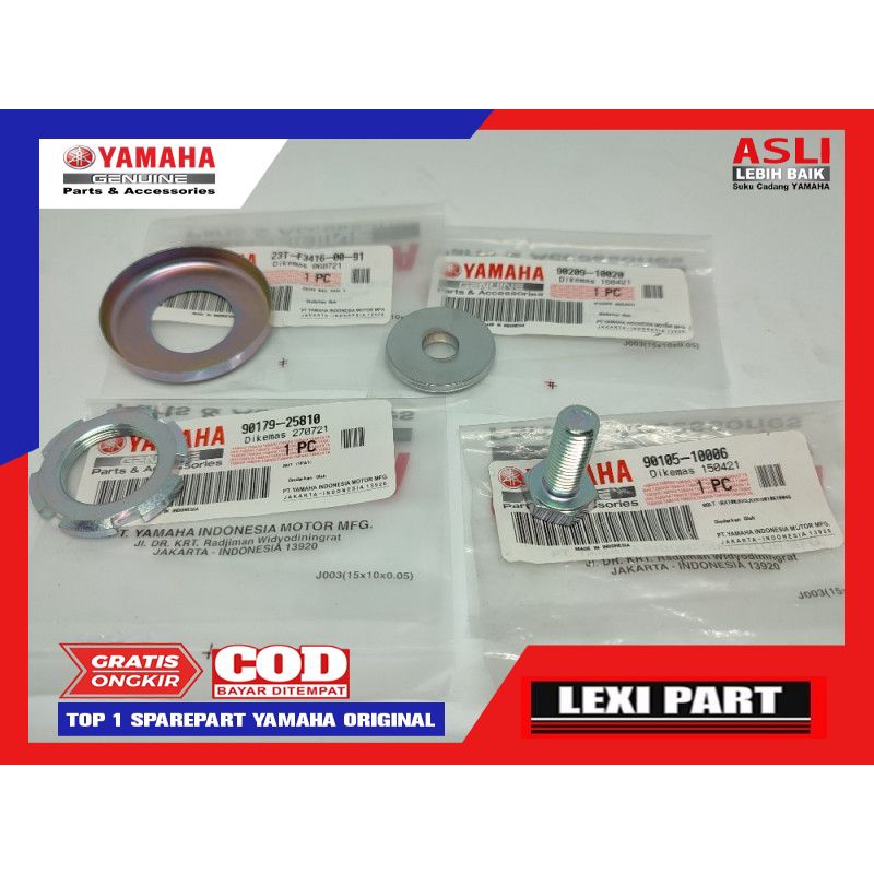 MUR BAUT KOMSTIR SEGITIGA ATAS SET RX K RX KING