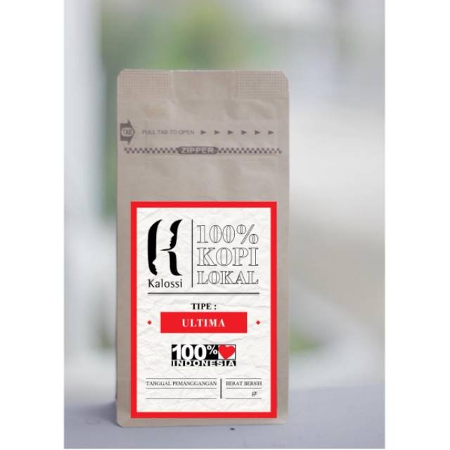 

Kopi kemasan Kalossi tipe ULTIMA
