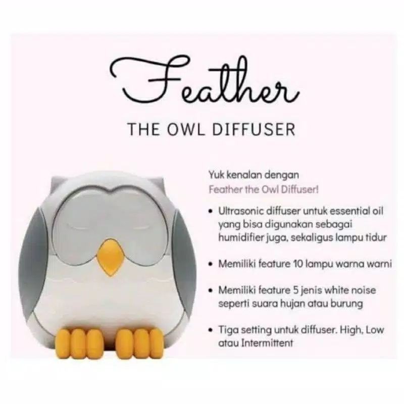 YOUNG LIVING DIFFUSER OWLICIOUS KIT MINI PEP