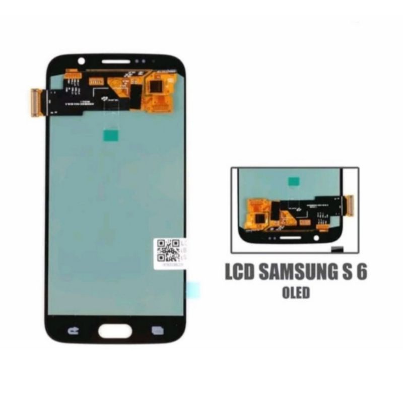 Lcd fullset / lcd touchscreen samsung galaxy s6 / g920 original oled