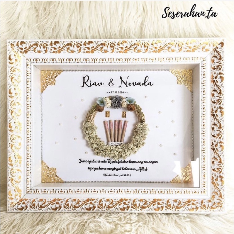 Mahar Rustic Gold Frame 30x40