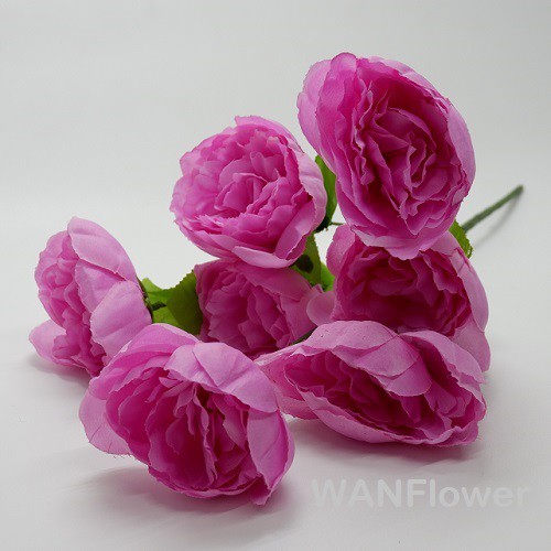 WANFLOWER Bunga Peony Beauty X7 * MAGENTA