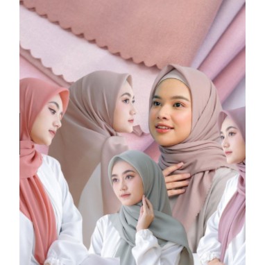 Azara Jilbab Segi Empat Voal Oskara Laser 110 x 110 CM