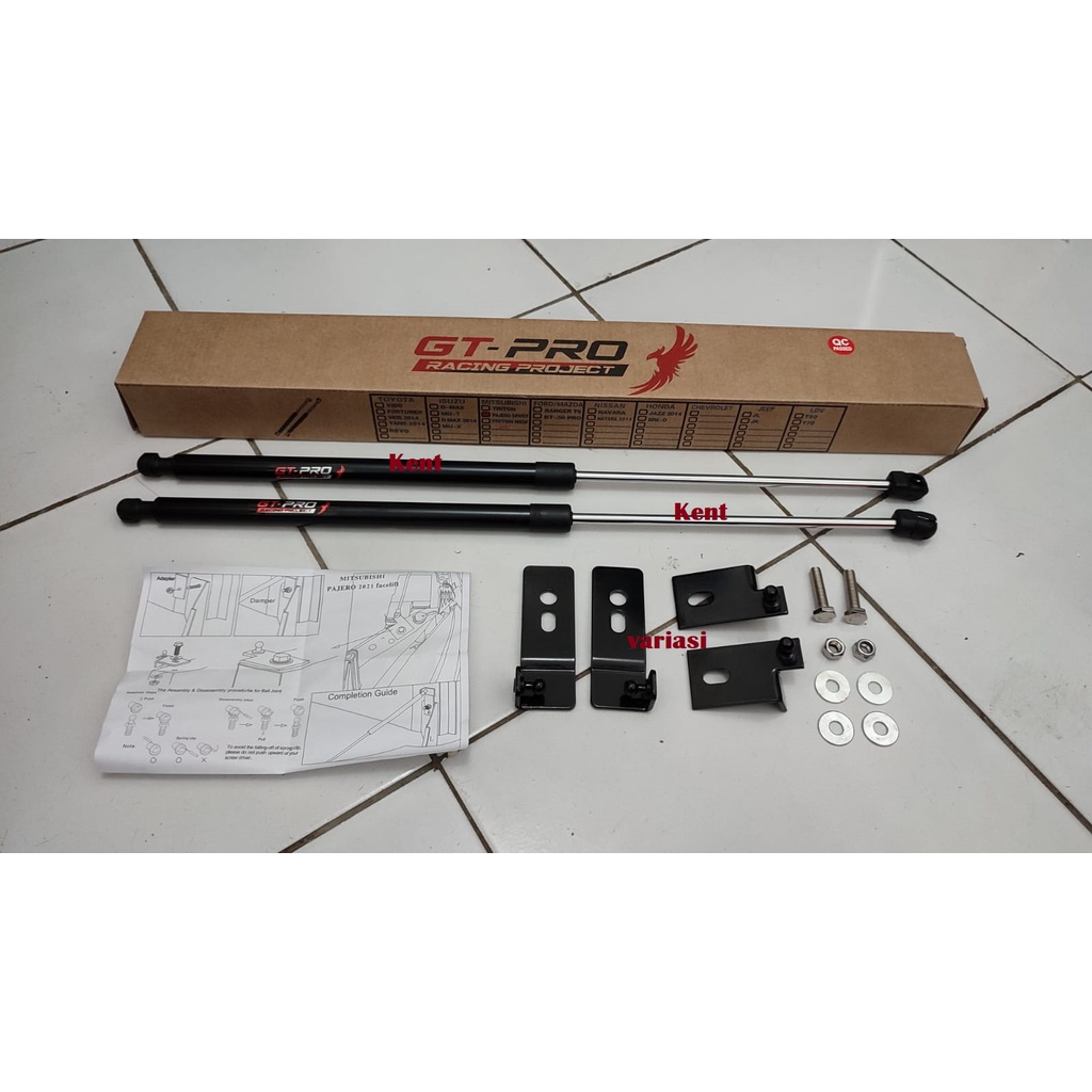 Bonet Hood Damper Penyangga Kap Mesin Mobil Innova 2004-2022 Up