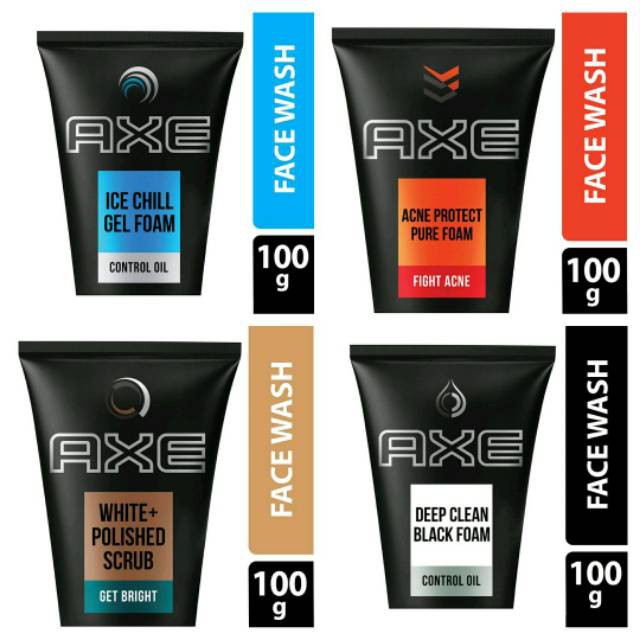 Axe Face Wash 100ml - Pembersih Wajah
