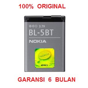 Baterai battery batere NOKIA BL-5BT / 2600 classic, 2608, 7510 Supernova. ori1100