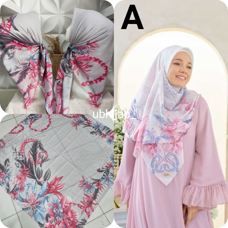 Hijab Voal Motif DOA