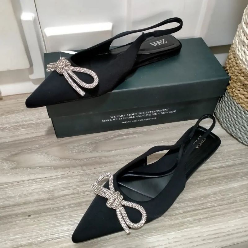 Sepatu Flat Zara Wanita Sepatu Flat Shoes Wanita Sepatu Flat Branded Wanita Sepatu Flat Import Sepat