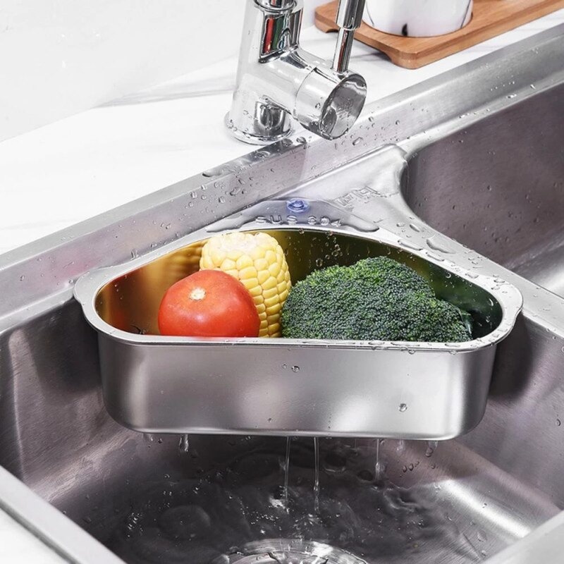 Rak Saring Serba Guna pengering dapur Tempat Cuci Piring Sink Drain Shelf drainer holder