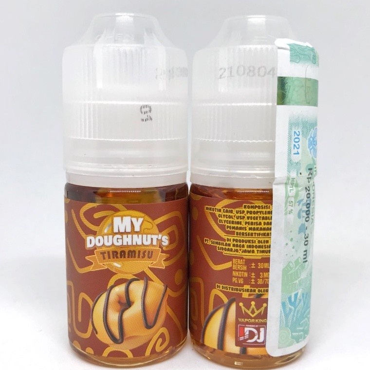 Liquid My Doughnut's / My Doughnuts 30ML 3Mg by IDJ x Vaporking Berpita Cukai