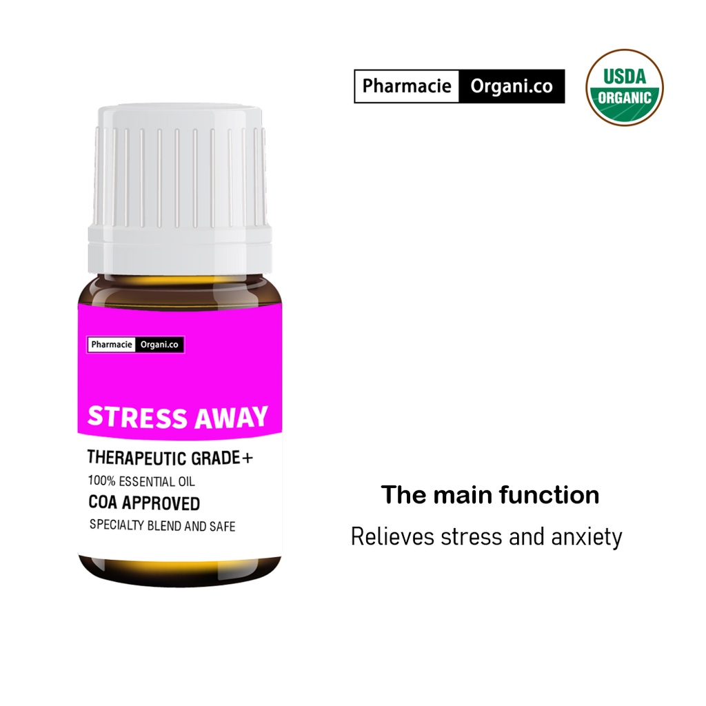 Stress Away Essential Oil by Pharmacie Organico