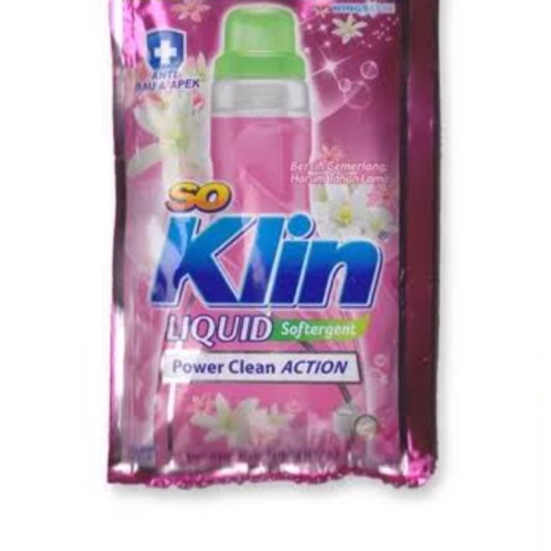 Jual So Klin Liquid Sachet X Ml Shopee Indonesia