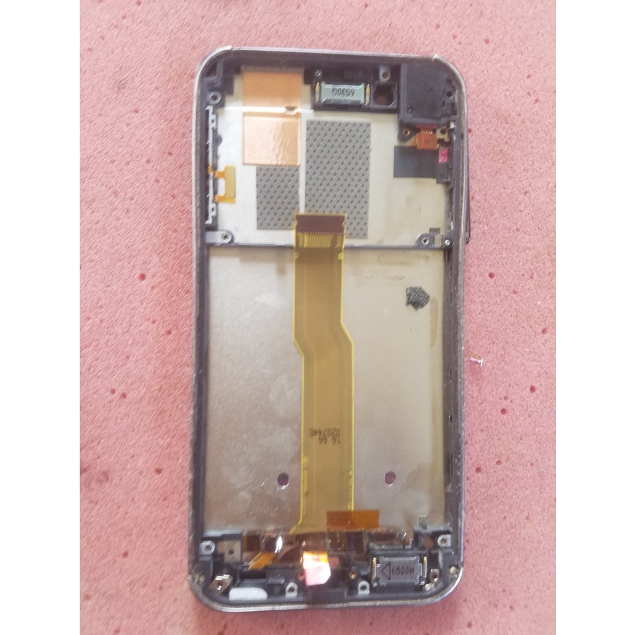 frame besel Tulangan tombol fleksibel power volume headset konektor buzzer speaker Sharp Aquos Zeta 