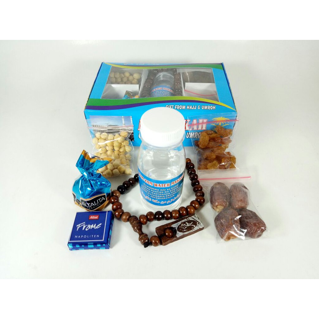

Paket oleh oleh haji dan umroh isi 7 kombinasi 2 coklat