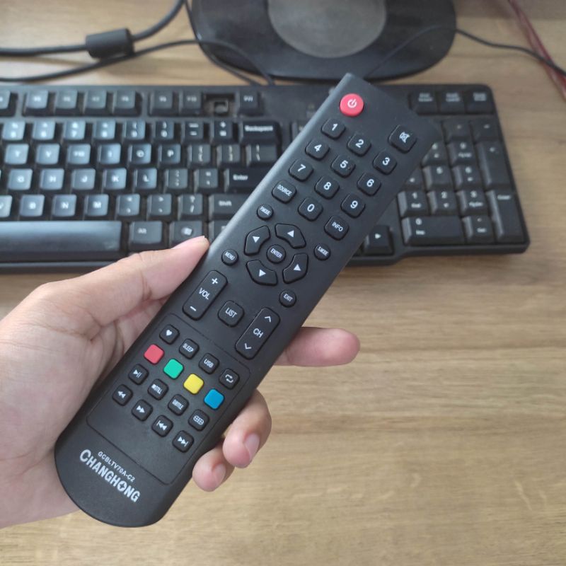 Remot TV LED CHANGHONG Original Terbaru - Remot CHANGHONG
