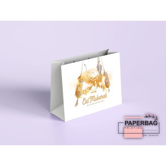 

(TERLARIS) size paperbag 30x10x20 lebaran custome