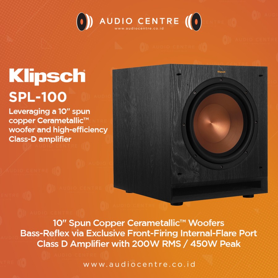 Klipsch SPL-100SW SUBWOOFER Klipsch / Subwoofer