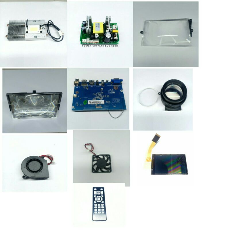 EUG 600D Sparepart Led Projector Aceccoris Proyektor