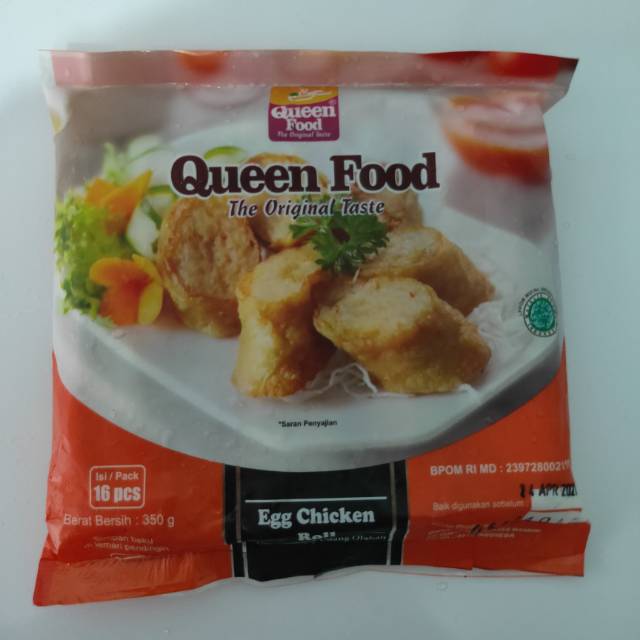 

Queen Food Egg Chicken Roll