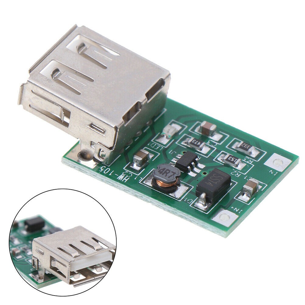 Step Up Charger Boost Converter DC-DC 0.9-5V To 5V 600mA Module Power Supply USB 5V Cas HP Mobile