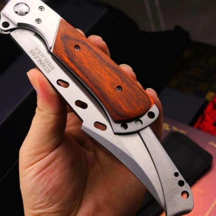 Grosir Favorit PISAU LIPAT SURVIVAL AMERIKA USA PISAU SURVIVAL STAINLES STELL