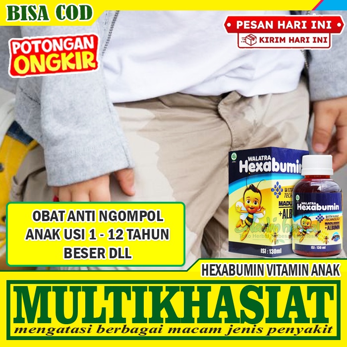 COD - Obat Anti Ngompol Anak Usia 1 - 12 Tahun - Obat Stop Ngompol Anak - Obat Beser Sering Buang Ai