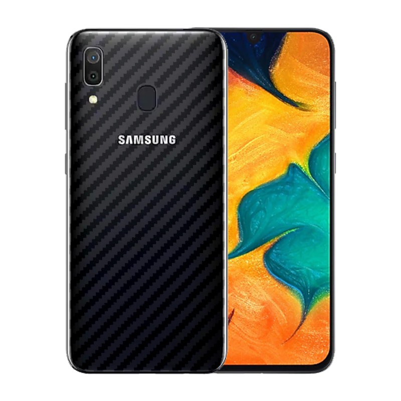 Garskin Samsung A20 / Samsung A30 Back Skin Handphone Protector Transparant