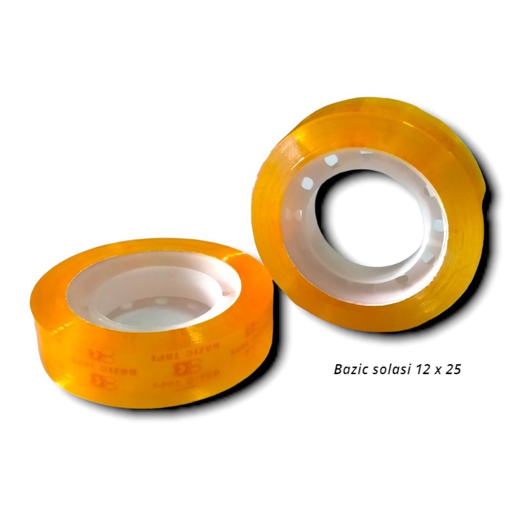 

SOLASI BENING KECIL ISOLASI SELOTIP ROLL KECIL 12mm x 25 Yard