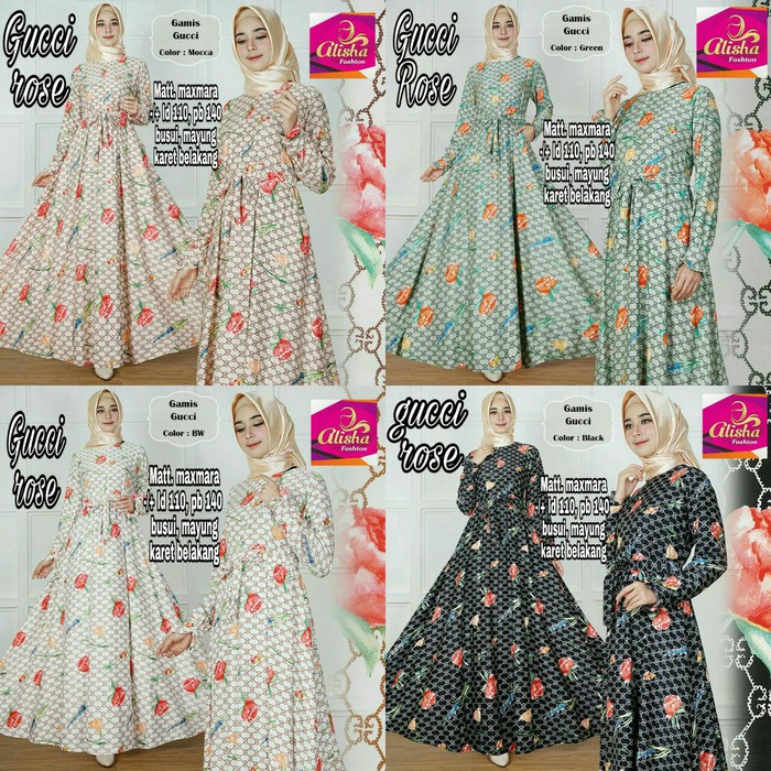 Download 460 Gambar Gamis Gucci  