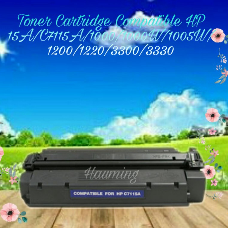 Toner Cartridge Compatible HP 15A C7115A 1000 1000W 1005W 1200 1200N 1200SE 1220 3300 3330 3380 3385